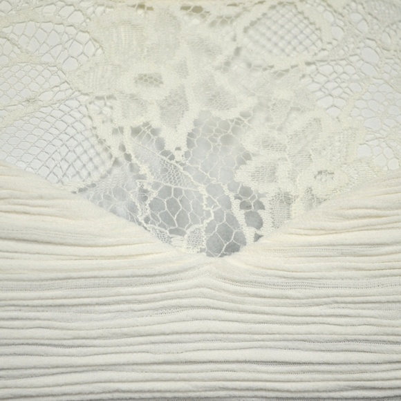 GUESS Ivory BodyCon Sexy New Years Eve Dress - Picture 2 of 8